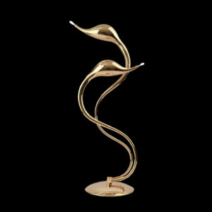 Lampe de chevet/bureau Cygnes Or