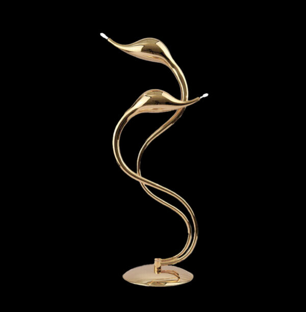 Lampe de chevet/bureau Cygnes Or