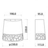 Applique lumineuse à 2 ampoules – Image 2