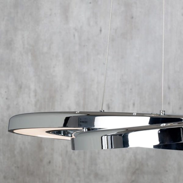 Suspension luminaire Infinity Chrome – Image 3