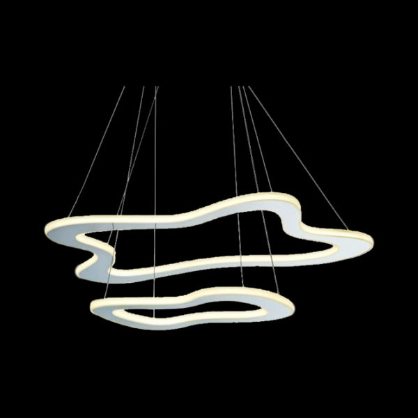Double suspension luminaire Cloud LED 42.84W