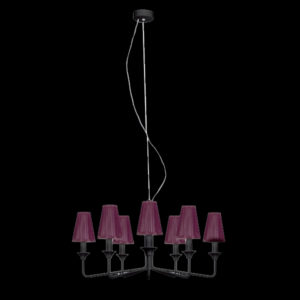 Suspension luminaire 8 ampoules