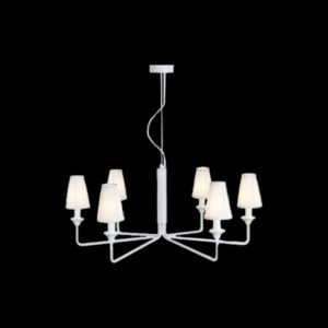 Suspension luminaire 6 ampoules