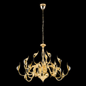 Lustre suspendu Cygne 24K Or Gold 18 G4