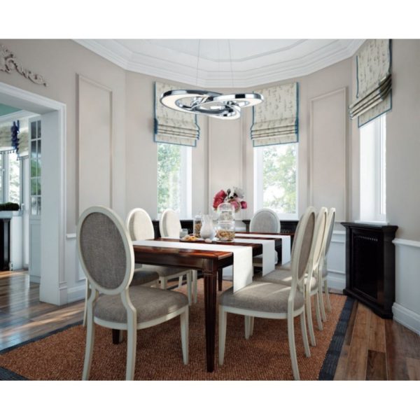 Suspension luminaire Infinity Chrome – Image 5